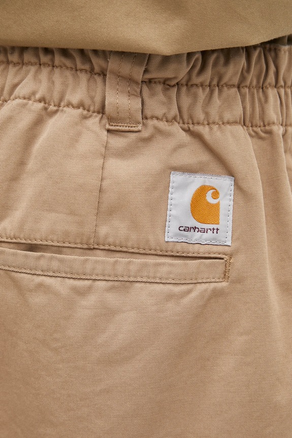 Carhartt WIP cotton shorts Marv Short brown I034813.8Y06