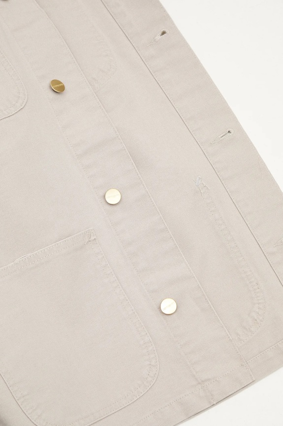 Carhartt WIP denim jacket Michigan Coat I034787.2RF4O beige