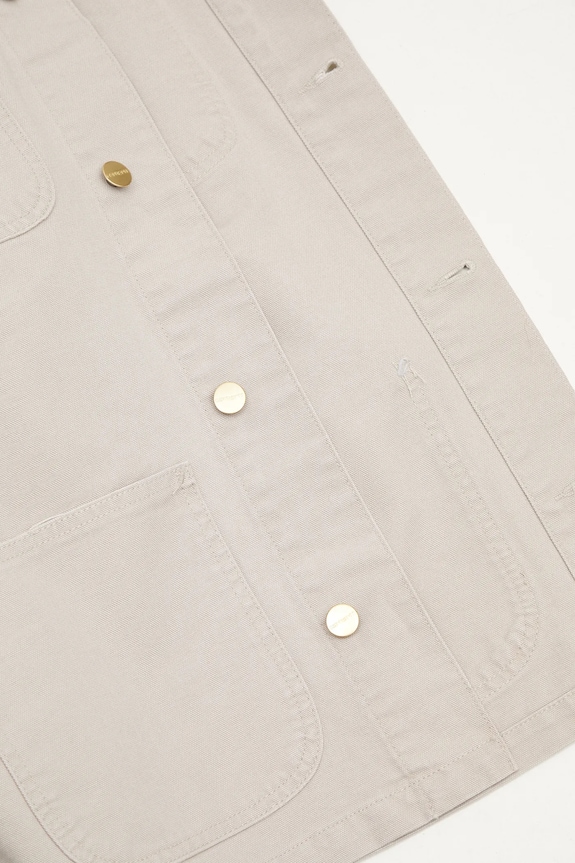 Carhartt WIP denim jacket Michigan Coat I034787.2RF4O beige