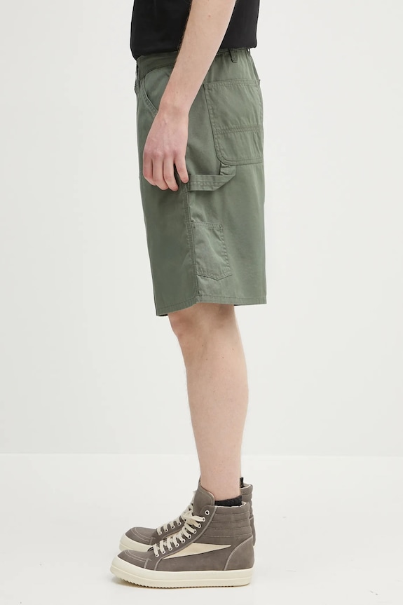 Carhartt WIP pantaloncini Double Knee Short I034794.1YF02 verde SS25