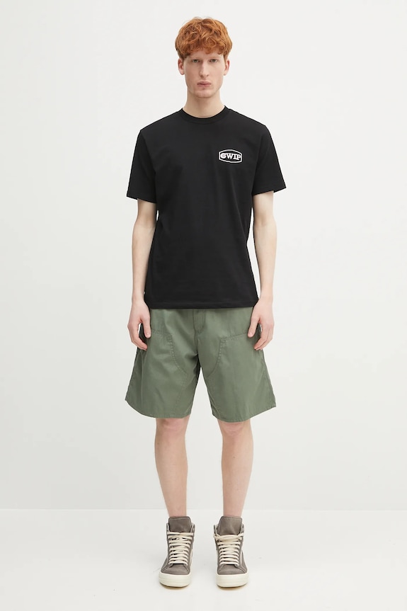 Carhartt WIP pantaloncini Double Knee Short I034794.1YF02 verde