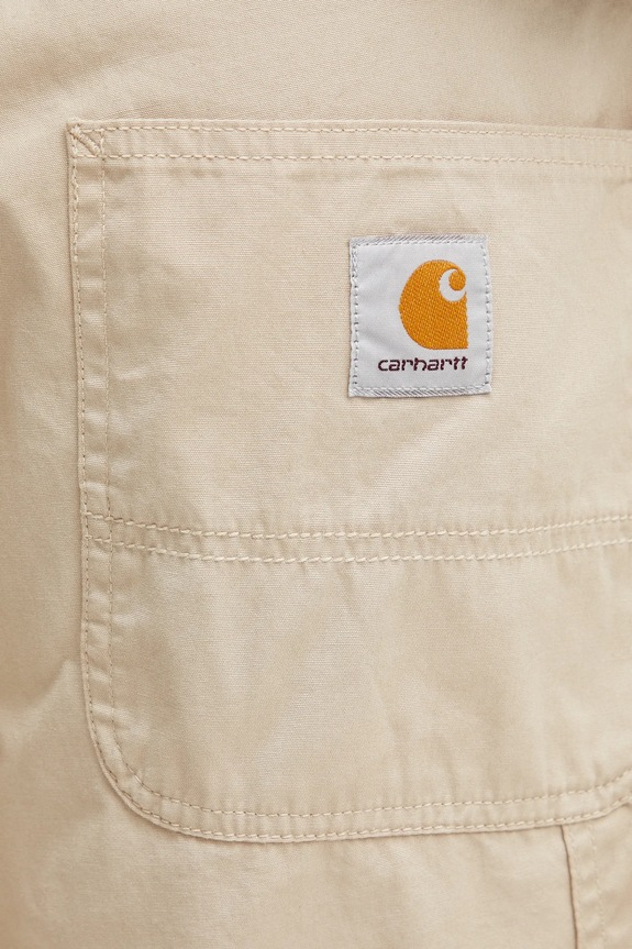 Carhartt WIP szorty bawełniane Double Knee Short beżowy I034794.G102