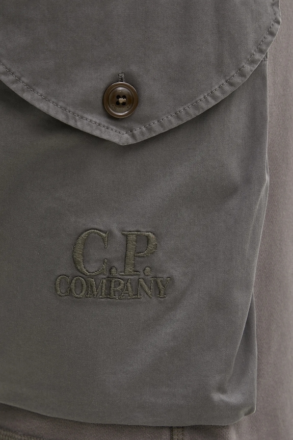 C.P. Company cotton shorts gray 18CMSB160A006090M