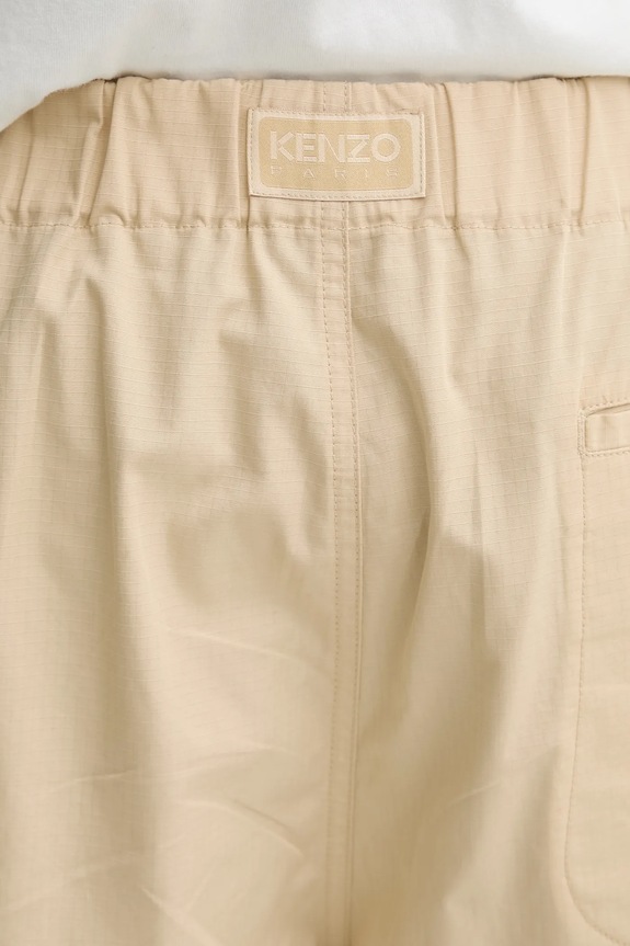 Kenzo szorty bawełniane beżowy FF55SH5059SC.11