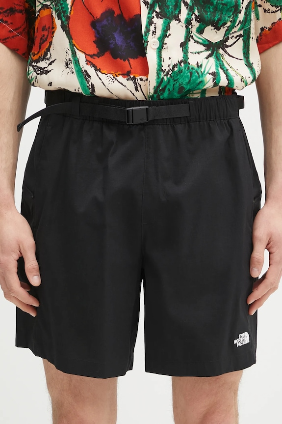 The North Face pantaloni scurți Class V Pathfinder negru NF0A8BHVJK31.REG