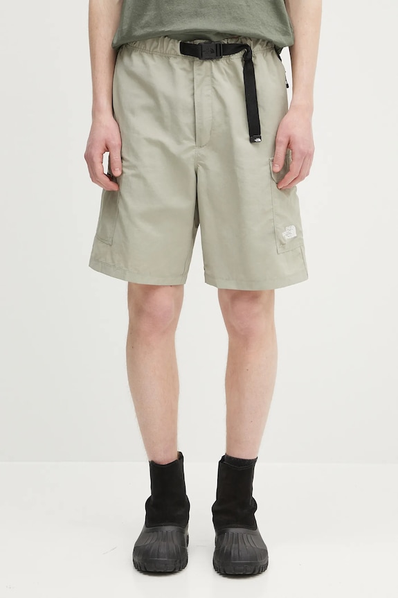 The North Face pantaloncini Nse semplice grigio NF0A8BJM1I41