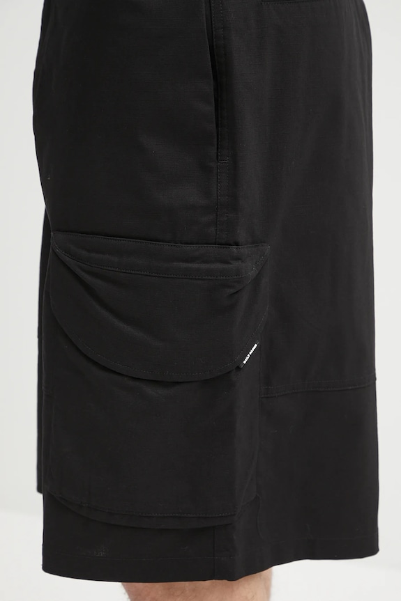 Bavlněné šortky Daily Paper Cotton Cargo Shorts černá 2511027