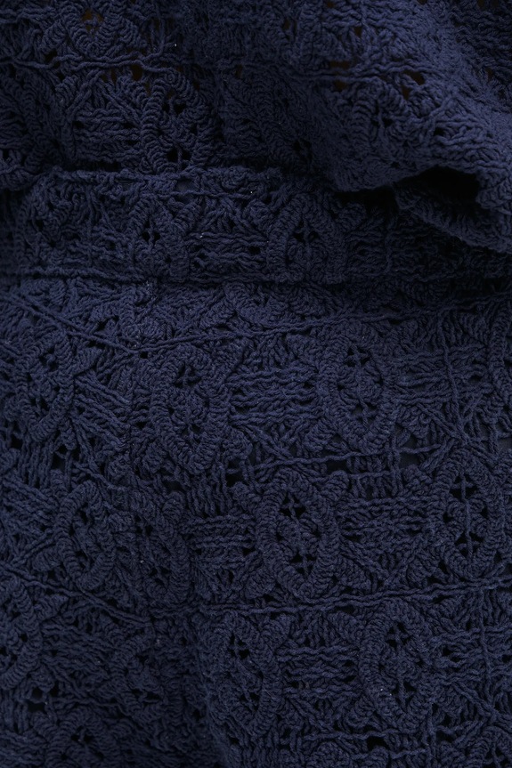 Daily Paper szorty Lace Shield Short granatowy 2511119