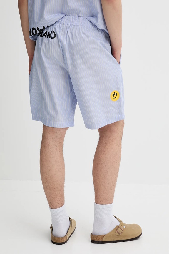 Abbigliamento Barrow pantaloncini in cotone S5BWUABE062 blu