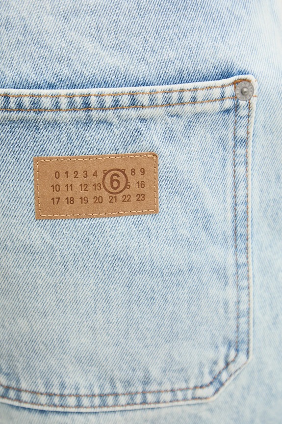 MM6 Maison Margiela denim shorts blue SH2MU0016.M30018.966