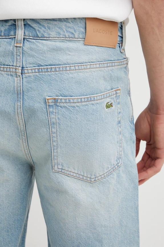 Τζιν σορτς Lacoste μπλε FH9932