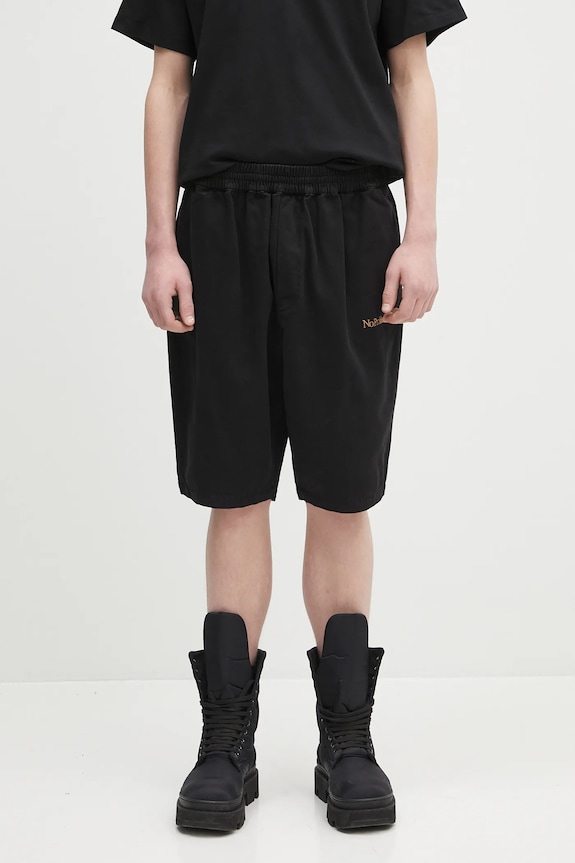 Pamučne kratke hlače No Problemo Mini Problemo Work Short - Twill pamuk crna NP3111403