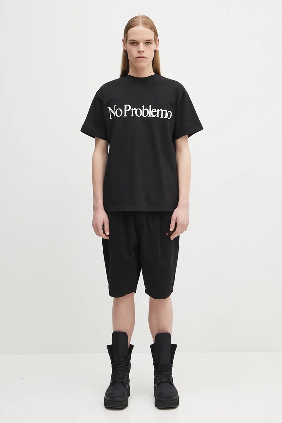No Problemo szorty bawełniane Mini Problemo Work Short - Twill NP3111403 czarny