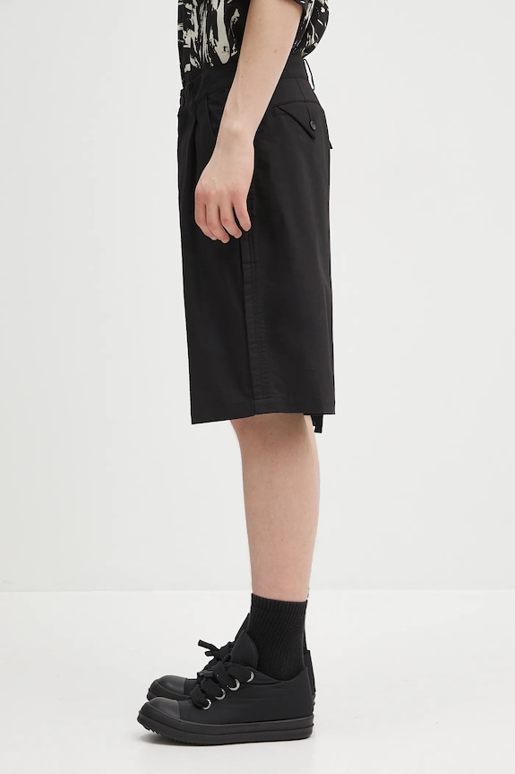 Kratke hlače Undercover Pants UP1E4506 crna SS25