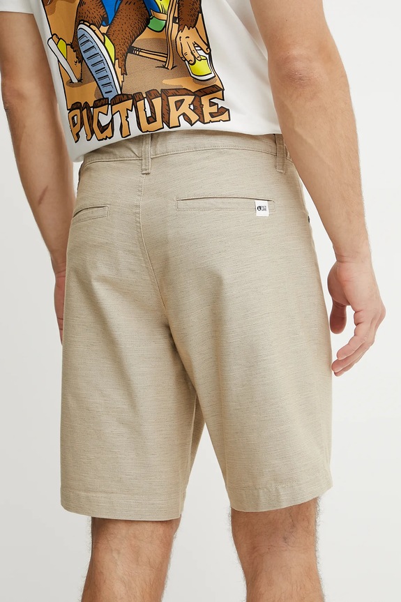 Îmbrăcăminte Picture pantaloni scurți Aldos MSH0121 bej