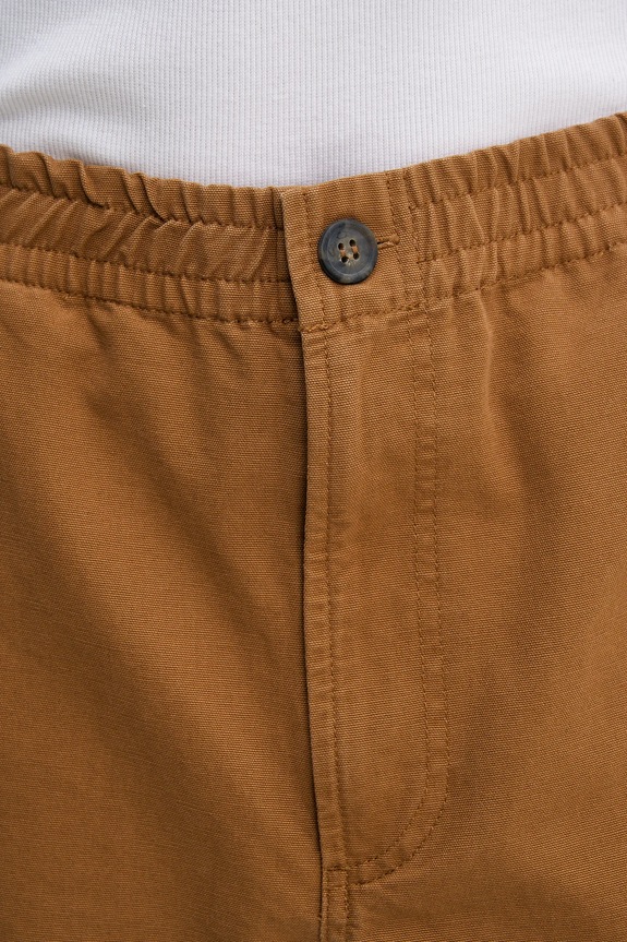 A.P.C. szorty jeansowe Short Norris brązowy COGBJ.H10186