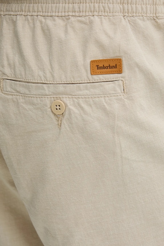 Timberland pamut rövidnadrág TB0A2FD5EOH1 bézs