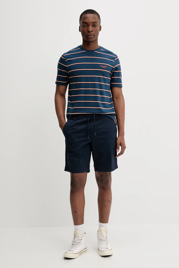 Timberland pantaloncini TB0A2K8C4331 blu navy SS25