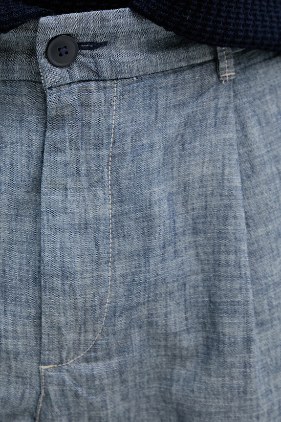 Bavlnené šortky United Colors of Benetton modrá 4XGBU9015