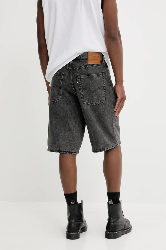Oblečenie Rifľové krátke nohavice Levi's 478 BAGGY SHORTS 001JM sivá