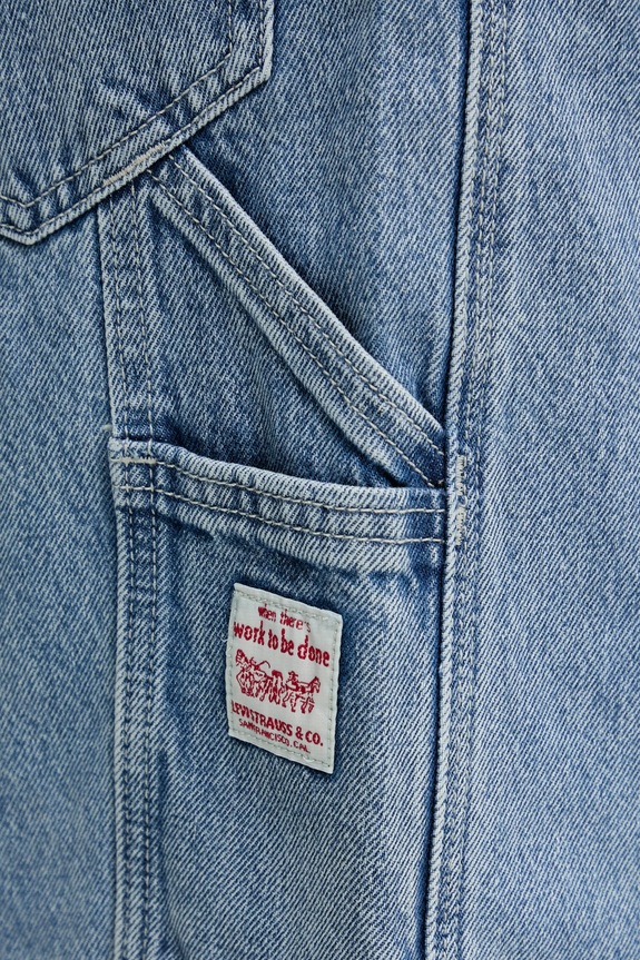 Levi's szorty jeansowe 568 LOOSE CRPNTR SHORTS niebieski 001K8