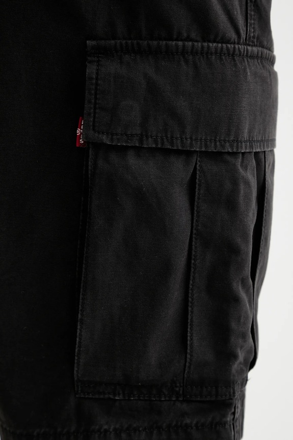 Levi's σορτς cargo ανδρικά βαμβακερά CARRIER CARGO SHRT-2 γκρί 001KG