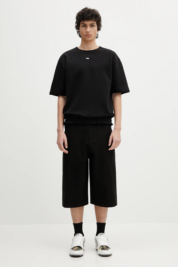 Kratke hlače Ader Error Apparel-Bottom BO01SSBT0102BK crna