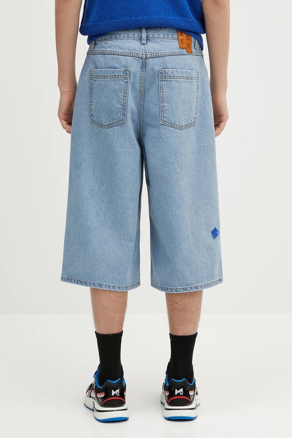 Îmbrăcăminte Ader Error pantaloni scurți jeans Apparel-Bottom BN42FYJE0201SB albastru