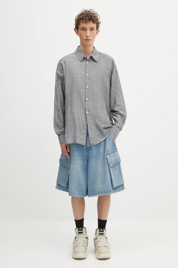 Džínové šortky JW Anderson Cargo DT0108.PG1735.804 modrá