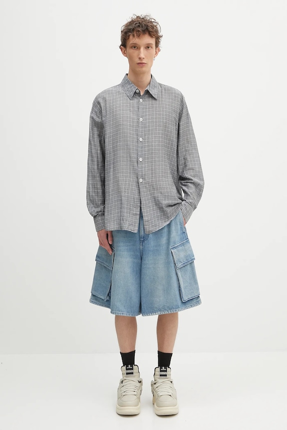 Džínové šortky JW Anderson Cargo DT0108.PG1735.804 modrá
