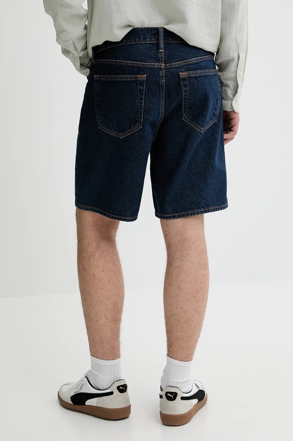 Ρούχα Τζιν σορτς Abercrombie & Fitch KI128.5029.280 σκούρο μπλε