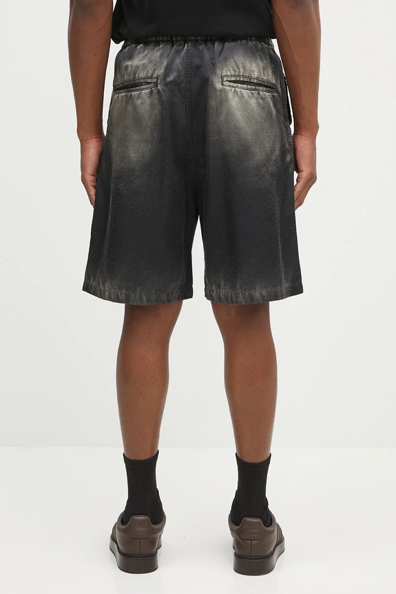 Clothing Maison MIHARA YASUHIRO shorts Aged Satin Shorts J14PT143 black