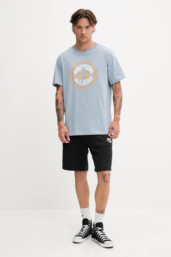 Σορτς Converse 10028346.A01 μαύρο SS25