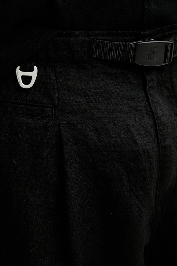 Lanene kratke hlače Undercover Pants crna UC1E4518