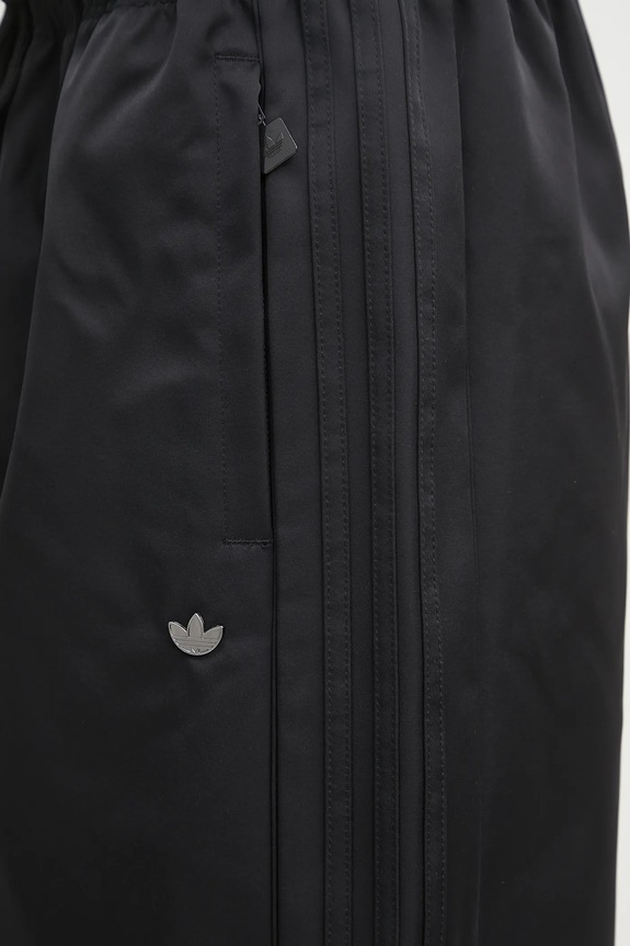 Σορτς adidas Originals Satin Short μαύρο JV7606