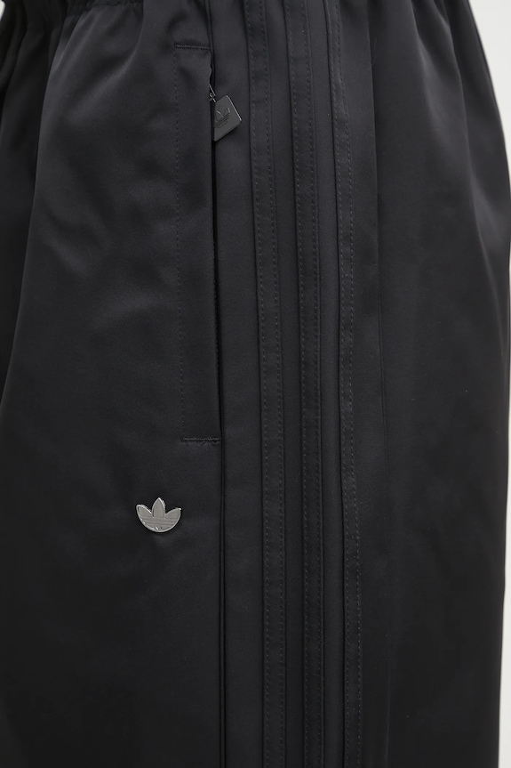 Σορτς adidas Originals Satin Short μαύρο JV7606