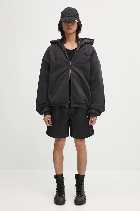 Σορτς adidas Originals Satin Short JV7606 μαύρο