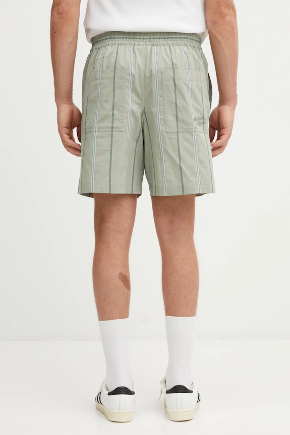 Oblečení Kraťasy Maison Kitsuné Elasticated OM01407WC5029 zelená