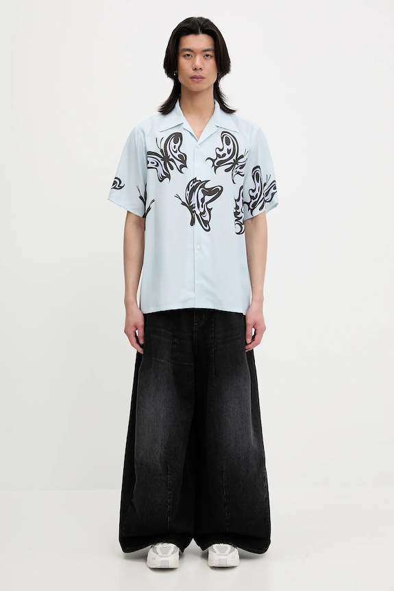 Риза Needles x Kae Tanaka S/S One-Up QV432 син
