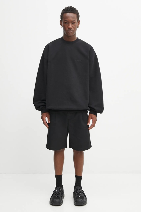 Wacko Maria szorty DICKIES / PLEATED SHORT TROUSERS ( TYPE-1 ) 25SS.WMP.DC02 czarny