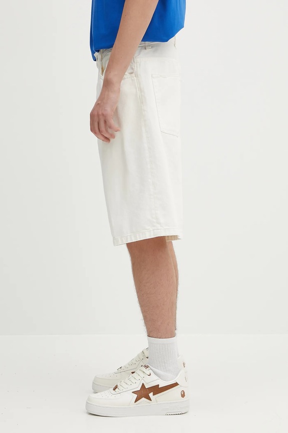 Carhartt WIP denim shorts Brandon Short I031921.202 beige SS25