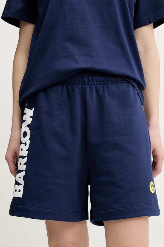 Odjeća Pamučne kratke hlače Barrow S5BWUABE089 mornarsko plava