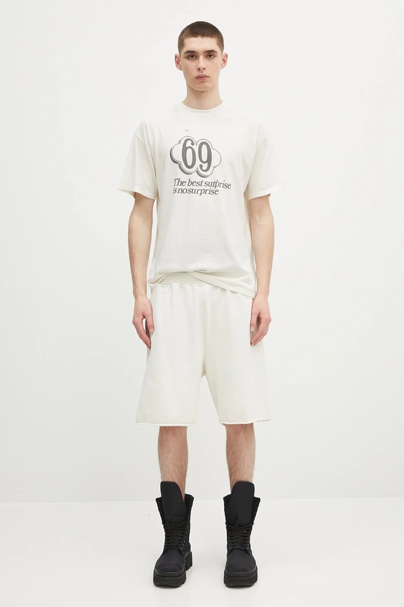 Pamučne kratke hlače Aries Premium Aged Temple Sweatshort AR3002303
