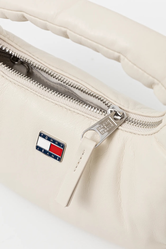 Torba Tommy Jeans bež AW0AW16976