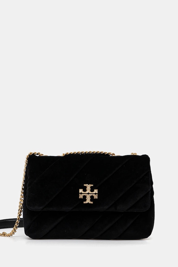 Kabelka Tory Burch Kira hladký černá 161917.001