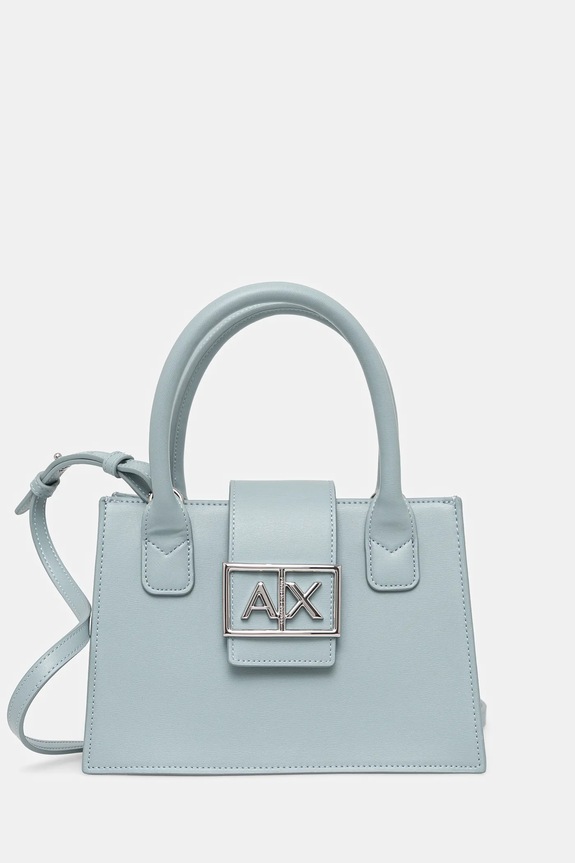 Armani Exchange torebka nie mieści A4 niebieski XW000306.AF12039