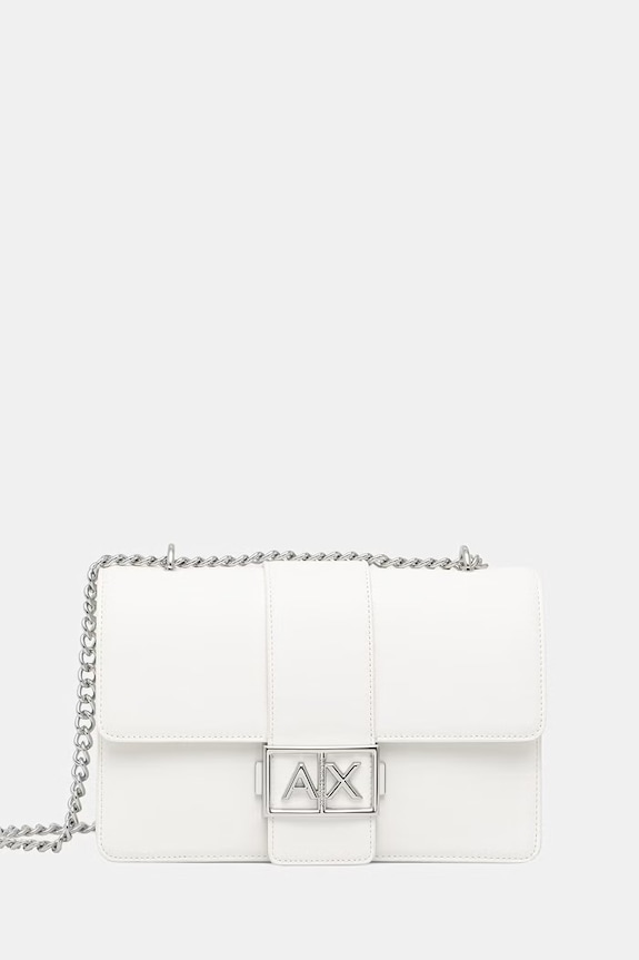 Armani Exchange torebka nie mieści A4 biały XW000070.AF12039