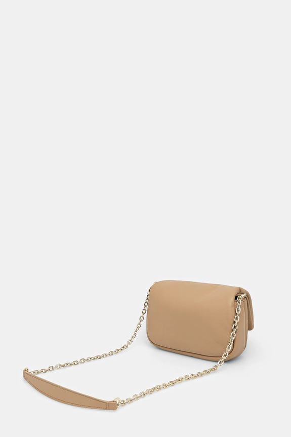 Akcesoria Patrizia Pepe torebka skórzana 8B0219.L113 beżowy