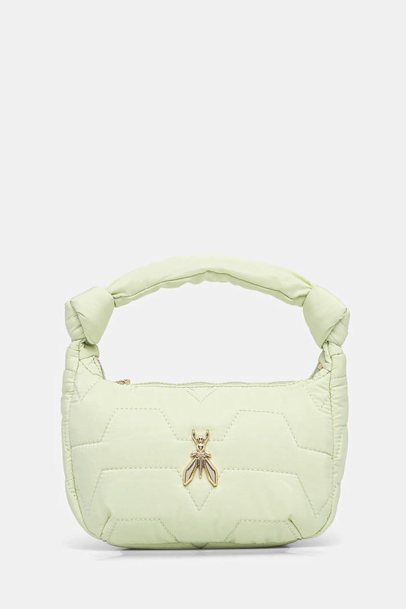 Patrizia Pepe torebka nie mieści A4 zielony 8B0223.A520