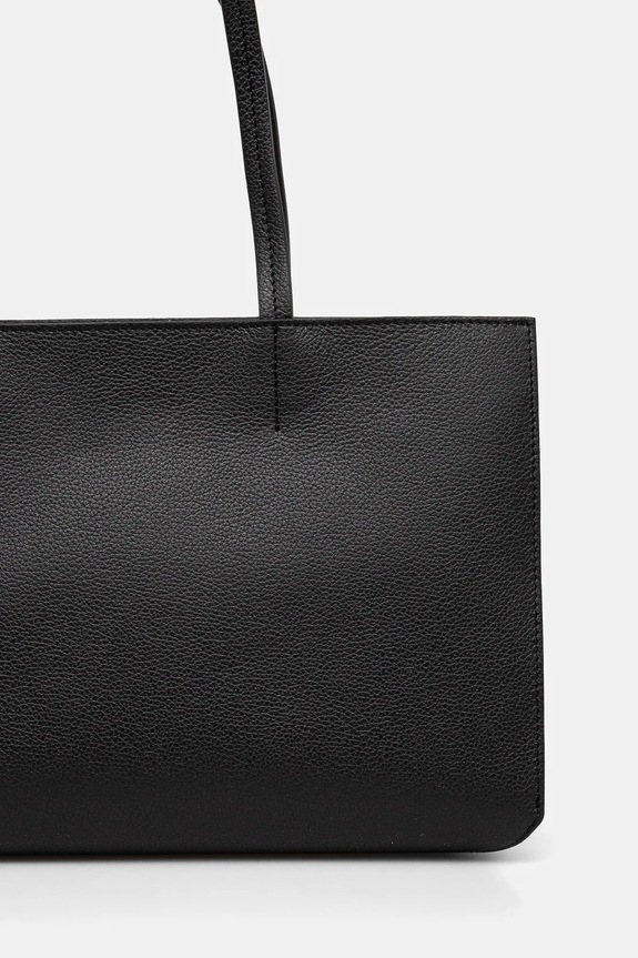 Accesorii Patrizia Pepe geantă de piele 8B0236.L001 negru